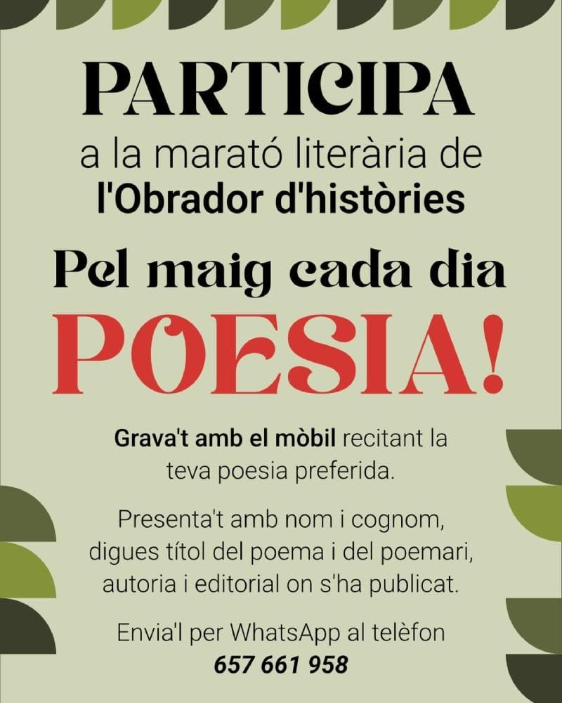 Marató Literària de l'Obrador d'Històries